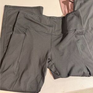 Avia Black Leggings with Logo